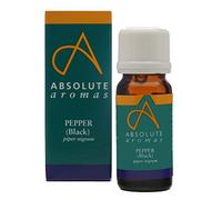 Absolute Aromas Black Pepper Essential Oil 10ml - 100% Pure, Natural, Undiluted, Vegan and Cruelty-Free - for use in Diffusers and Aromatherapy Blends