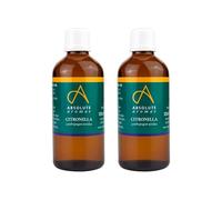 Absolute Aromas | Citronella Essential Oil - 100% Pure, Natural, Undiluted and Cruelty-Free - for use in Aromatherapy and Diffusers, 100ml (Pack of 2)