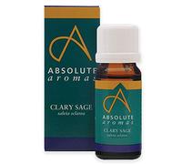 Absolute Aromas Clary Sage Essential Oil 10ml - 100% Pure, Natural, Undiluted and Cruelty-Free - for use in a Diffuser or Aromatherapy Blends