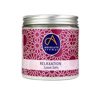 Absolute Aromas Epsom Bath Salts - Magnesium Sulphate Infused with 100% Pure Essentials Oils (Relaxation, 575g)