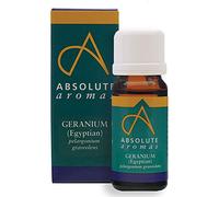 Absolute Aromas Geranium Essential Oil 10ml - 100% Pure, Natural, Undiluted, Vegan and Cruelty-Free