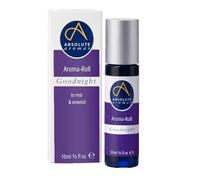 Absolute Aromas Goodnight Aroma-Roll Roller Ball - with 100% Pure Essential Oils - A Calming Relaxing Blend of Chamomile, Lavender and Vetiver in Jojoba Oil