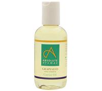 Absolute Aromas Grapeseed Oil 50ml - Pure, Natural, Vegan, GMO-Free - Massage Carrier Oil and Moisturiser for Hair, Skin, Face and Nails. (50ml)
