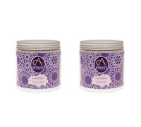 Absolute Aromas Lavender Infused Epsom Bath Salts 575g - Magnesium Sulphate - Relaxing Salts for The Bath - Soak and Relax Muscles and Feet (Pack of 2)