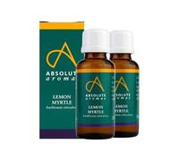 Absolute Aromas | Lemon Myrtle Essential Oil - Pure, Natural, Undiluted, Cruelty Free and Vegan - for Aromatherapy and Diffusers, 30ml (Pack of 2)