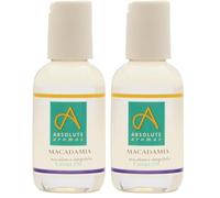 Absolute Aromas Macadamia Oil (Macadamia integrifolia) 50ml - Pure, Natural, Vegan and Cruelty Free - Moisturising Carrier Oil for Body and Facial Massage (Pack of 2)