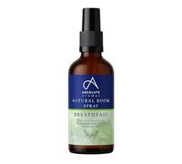 Absolute Aromas Natural Breatheasy Room Spray 30ml - A Blend of 100% Pure, Natural Essential Oils Including Tea Tree and Peppermint