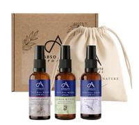 Absolute Aromas Natural Room Spray Gift Set 3 x 30ml - Contains Lavender, Relaxation and Lemon Myrtle - for Sleep, Relaxing, Bathroom and Home