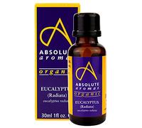 Absolute Aromas Organic Eucalyptus Radiata Essential Oil 30ml - 100% Pure, Natural, Certified Organic and Undiluted
