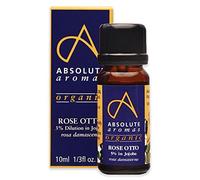 Absolute Aromas Organic Rose Otto 3% Dilution in Jojoba Oil 10ml