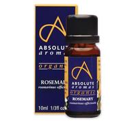 Absolute Aromas Organic Rosemary Essential Oil 10ml - 100% Pure, Natural and Certified Organic - for Aromatherapy, Diffusers, Hair and Skincare