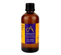 Absolute Aromas Organic Tea Tree Essential Oil 100ml - Pure, Natural, Undiluted, Cruelty Free and Vegan