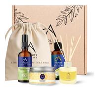 Absolute Aromas Pregnancy Gift Set for Mum to Be & New Mum Care - Expecting Self Care Kit with Essential Oils, Epsom Salts, Reed Diffuser & Room Spray - Baby Shower Gifts for Women