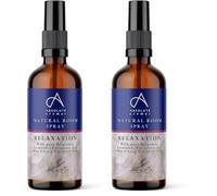 Absolute Aromas Relaxation Room Spray 30ml - Natural Spritzer Mist Spray with Lavender, Chamomile, Patchouli and Citrus Essential Oils (Pack of 2)