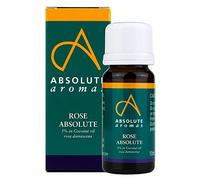 Absolute Aromas Rose Absolute 5% Dilution 10ml - Pure Rose Oil Diluted to 5% in Coconut Oil - 100% Natural, Vegan and Cruelty-Free - A Natural Aphrodisiac and Perfume