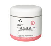Absolute Aromas Rose Face Cream 50ml - Natural Moisturiser with Pure Rose Essential Oil - Hydrating, Soothing & Anti-Ageing Face Cream for Dry or Sensitive Skin