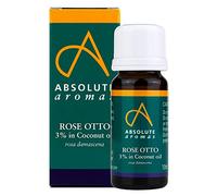 Absolute Aromas Rose Otto Essential Oil Diluted 3% in Coconut Oil 10ml