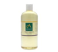 Absolute Aromas Sweet Almond Oil 500ml - Pure, Natural, Cruelty-Free. Vegan, No GMO - Massage Base Oil and Moisturiser for Hair, Skin, Face and Nails