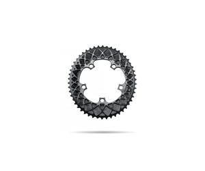 Absolute Black Oval 110 5b 2X Sram Chainring Black