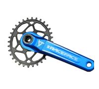 Absolute Black Oval Race Face Direct Mount 6 Mm Offset Chainring 36t Black