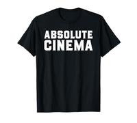 Absolute Cinema Meme Funny Movie Buff Film Nerd Humor T-Shirt