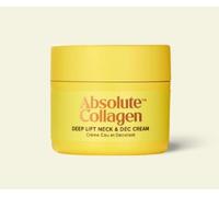 Absolute Collagen Deep Lift Neck & Dec Cream 15ml - Collagen Boosting, Anti Ageing, Firming Neck Cream - Anti Wrinkle Cream - Reduces Fine Lines, Tightens Sagging & Crepey Skin