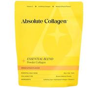 Absolute Collagen Essential Blend Halal Collagen Powder for Women & Men | Mango & Peach Flavour | 8,000mg Bovine & Marine Collagen Peptides | 60mg Vitamin C | Skin, Hair & Nail Health | 28 Servings