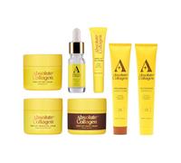Absolute Collagen - Firmer & Fuller Travel Set - Deep Lift Skincare + Collagen Complex Haircare Minis in Luxury Travel Bag