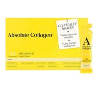 Absolute Collagen Marine Collagen Liquid 8000mg - Lemon, 14 Sachets | Liquid Collagen Drink for Women, 8000mg Hydrolysed Peptides, 120mg Vitamin C, Transform Skin, Hair and Nails, 2-Week Supply
