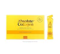 Absolute Collagen Marine Liquid Collagen Supplement for Women | New Mango & Mandarin Flavour, Supports Hair, Nail & Skin Health, 8000mg of Hydrolysed Collagen per Sachet, Vitamin C | 14 Sachets