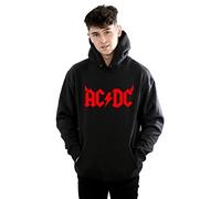 Absolute Cult AC/DC Men's Horns Logo Hoodie Black Large