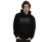 Absolute Cult AC/DC Men's Red Logo Hoodie Medium Black