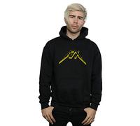 Absolute Cult Avenged Sevenfold Men's Metal Logo Hoodie Black XXXXX-Large