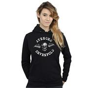 Absolute Cult Avenged Sevenfold Women's Death Bat Hoodie Black Small