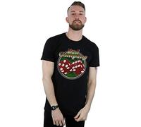 Absolute Cult Bad Company Men's Straight Shooter Dice T-Shirt Black XXXXX-Large