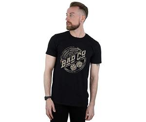 Absolute Cult Bad Company Men's Straight Shooter T-Shirt Black Large