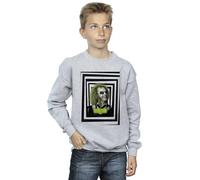 Absolute Cult Beetlejuice Boys Beetlejuice Frame Sweatshirt Sport Grey 9-11 Years