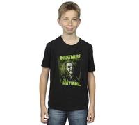 Absolute Cult Beetlejuice Boys Nightmare Material T-Shirt Black 9-11 Years