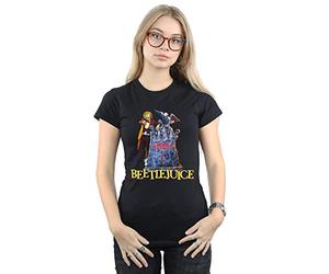 Absolute Cult Beetlejuice Women's Here Lies T-Shirt Black XX-Large