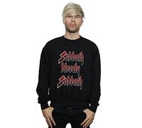 Absolute Cult Black Sabbath Men's Sabbath Bloody Sabbath Sweatshirt Black Large
