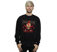 Absolute Cult Black Sabbath Men's Skull Crest Sweatshirt Black XXX-Large