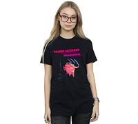Absolute Cult Black Sabbath Women's Paranoid Album Cover Boyfriend Fit T-Shirt Black XXX-Large