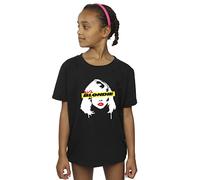 Absolute Cult Blondie Girls Face Graffiti T-Shirt Black 9-11 Years