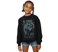 Absolute Cult Blondie Girls Tour 1977 Chest Sweatshirt Black 12-13 years