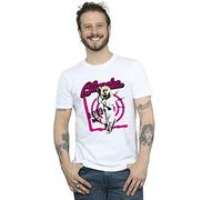 Absolute Cult Blondie Men's Call Me T-Shirt White Medium