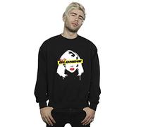 Absolute Cult Blondie Men's Face Graffiti Sweatshirt Black Large