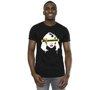 Absolute Cult Blondie Men's Face Graffiti T-Shirt Black XXXX-Large