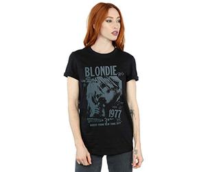 Absolute Cult Blondie Women's Tour 1977 Chest Boyfriend Fit T-Shirt