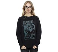 Absolute Cult Blondie Women's Tour 1977 Chest Sweatshirt Black X-Large