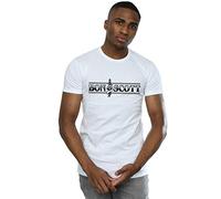 Absolute Cult Bon Scott Men's Bemguit Grime T-Shirt White Medium